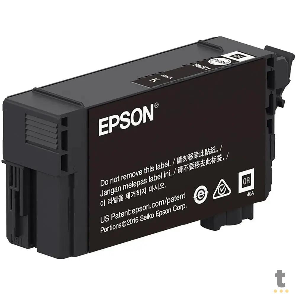 Refil De Tinta Epson T40W120 80ml - Preto - P/ T5170 T3170 Truedata